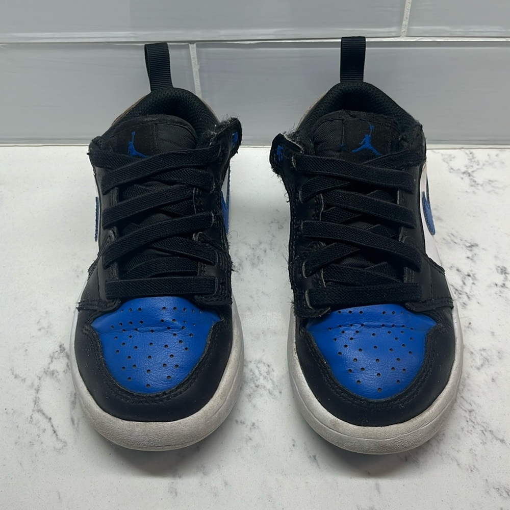 Air Jordan Toddler Sneakers - Blue, Black and White